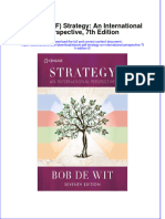 Strategy An International Perspective 7Th Edition 2 Full Chapter