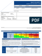 General Risk Assessment Form