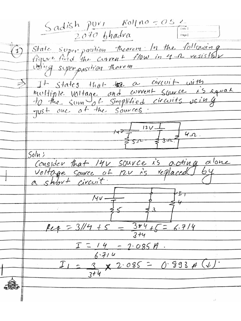 Set-1 Sadish Puri Electronic | PDF