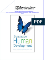 Experience Human Development 12Th Edition Full Chapter