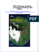 Pathways Reading Writing and Critical Thinking 2 2Nd Edition Full Chapter
