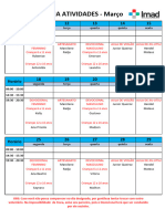 iMAD - Cronograma de Atividades - MarÃ o 2024