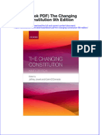 The Changing Constitution 9Th Edition Full Chapter