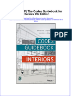 The Codes Guidfor Interiors 7Th Edition Full Chapter