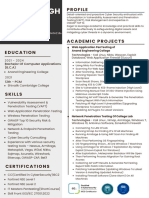 Cyber Security Resume