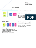 LECCIÓN 4, Art. Def. e Indef., Voc - de La Casa