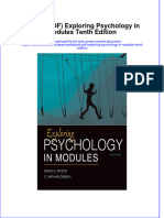 Download Exploring Psychology In Modules Tenth Edition full chapter docx