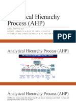 Analytical Hierarchy Process (AHP)
