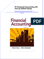 Financial Accounting 4Th Edition by Robert Kemp Full Chapter