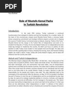 Atatürk's Key Reforms in Turkey | PDF | Mustafa Kemal Atatürk | Turkey