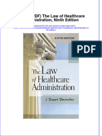 The Law of Healthcare Administration Ninth Edition Full Chapter