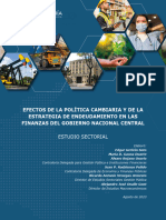 Efectos de La Politica Cambiaria y de La Estrategia de Endeudamiento en Las Finanzas Del GNC