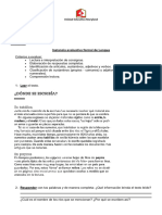 Instancia Evaluativa Formal Lengua