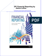 Financial Reporting by Janice Loftus Full Chapter