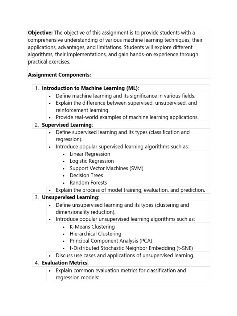Objective | PDF | Machine Learning | Cluster Analysis