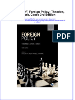 Foreign Policy Theories Actors Cases 3Rd Edition Full Chapter