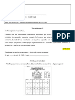 Atividades de Reposição 11.05 A 22.05