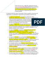 Normas para La Gestión Del Proceso de Capacitación en Las Entidades Públicas