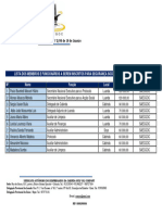 Lista de Funcionários A Serem Inscritos Ao Inss