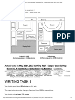 Writing Task 1: Actual Tests in May 20th, 2023 Writing Task 1 (Paper-Based) : Map