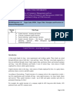 PPFM Unit-3 Capital Struture Decision and Firm Valuation