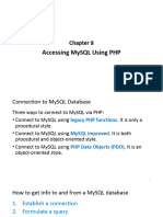 Chapter 8 Accessing MySQL Using PHP
