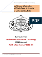 BE IT 2019 Course Syllabus