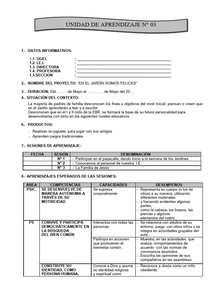 Mes de Mayo 4 Años 2024 | PDF | Color | Aprendizaje