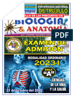 Examen Ordinario 2023 I - Biología y Anatomía