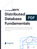 PingCAP Ebook Modern Distributed Database Fundamentals