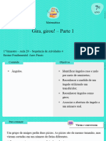 Gira, Girou! - Parte 1: Matemática