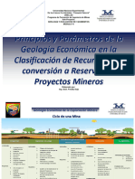 Sistema de Clasificación de Recursos y Su Conversion A Reserva