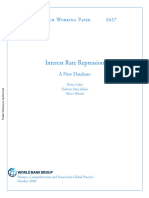 Interest Rate Repression A New Database