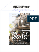 World Economic Development 2Nd Edition Full Chapter