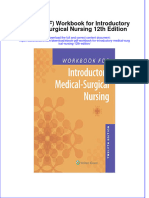 Workbook For Introductory Medical Surgical Nursing 12Th Edition Full Chapter