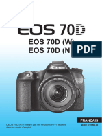 EOS 70D (W) EOS 70D (N) : Français