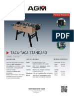 Ficha Agm Taca Taca Standard 2023