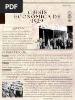 Impacto de la Crisis de 1929 en México | PDF