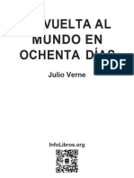 La Vuelta Al Mundo en 80 Días Autor Julio Verne