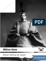 Breve Historia de Japon Mikiso Hane