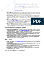 Resume in PDF Download