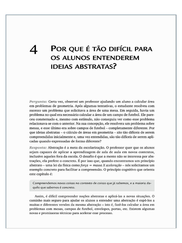 Entender Ideias Abstratas | PDF