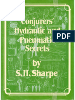 S.H. Sharpe - Sharpe Conjurers Hydraulic and Pneumatic Secrets