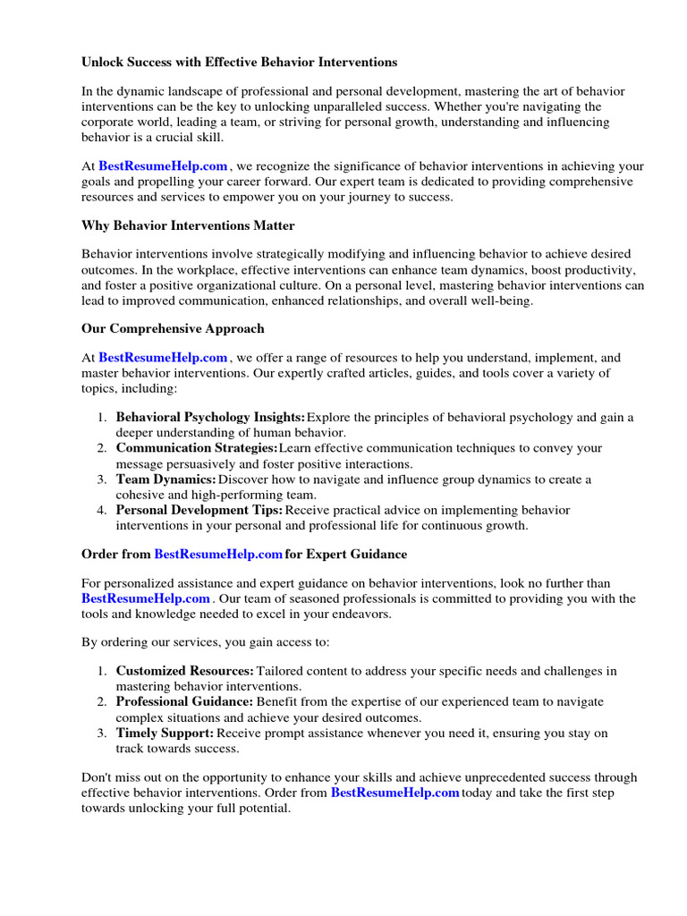 Behavior interventionist resume pdf psychotherapy cardiopulmonary