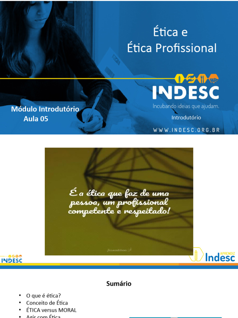 05 - Ética e Postura Profissional | PDF