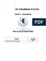 Pre-Q Accounting 2022 Answers Unit 4 Cash Book