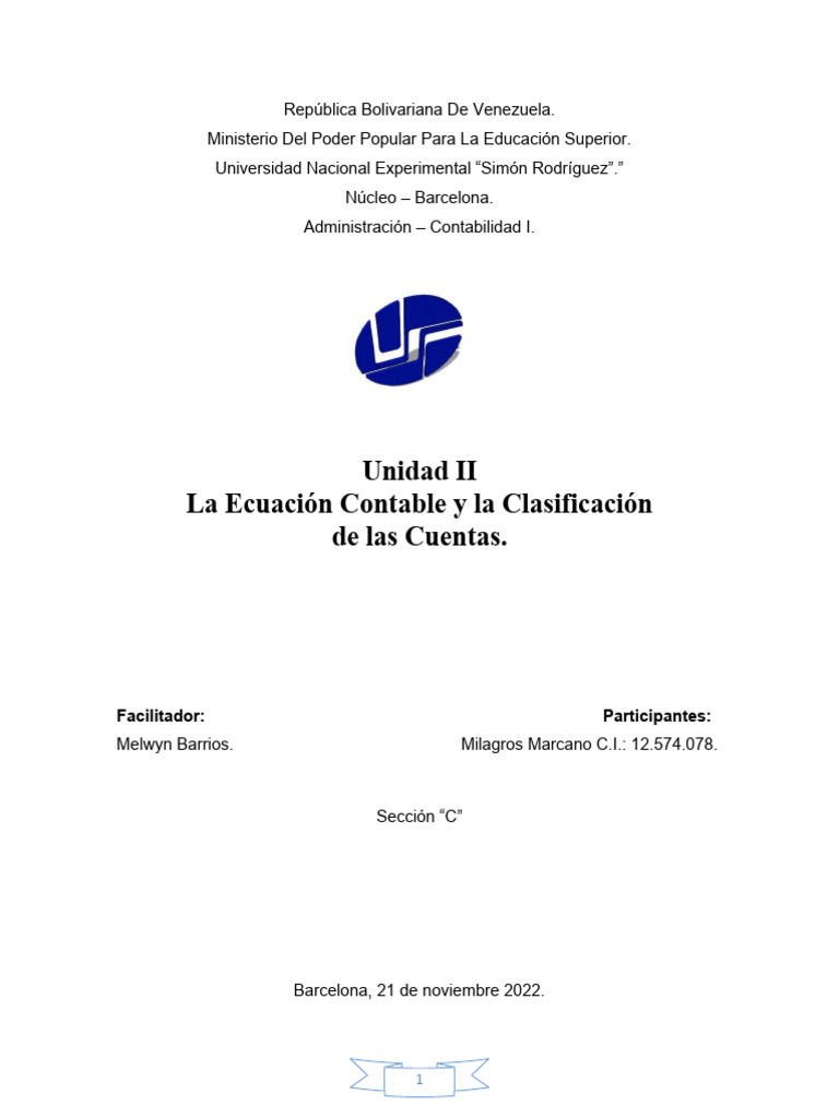 Contabilidad 2 Unidad Ii Pdf Contabilidad Pagos