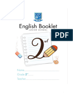 Booklet de Ingles 2 Form 2024
