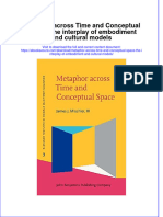 Metaphor Across Time and Conceptual Space The Interplay of Embodiment and Cultural Models Full Chapter