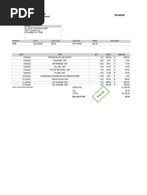 Invoice Template